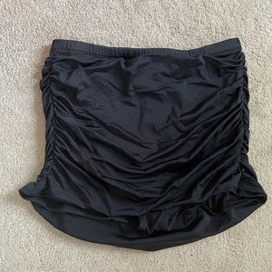Ruched Swim Skirt